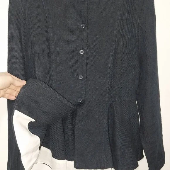 Son de flor peplum jacket - Picture 2 of 4